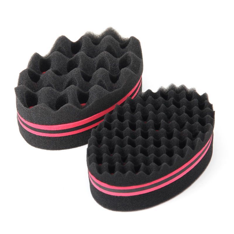 Afro Hair Styling Kit – Curl Sponge & Pick Comb Set image 3