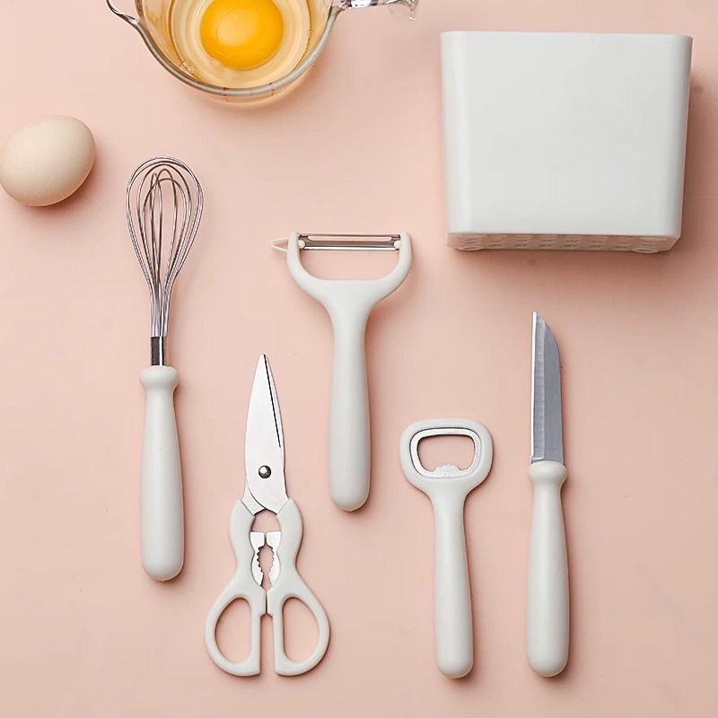 6-Piece Kitchen Tool Set with Holder image 2