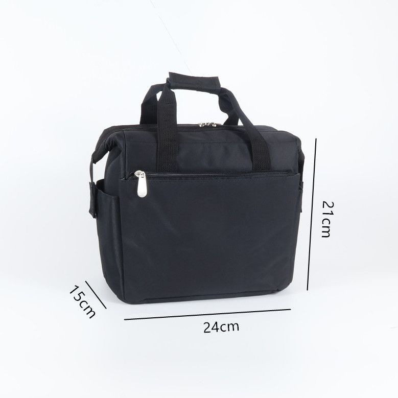 Insulated Lunch Bag  Portable Cooler Tote image 3