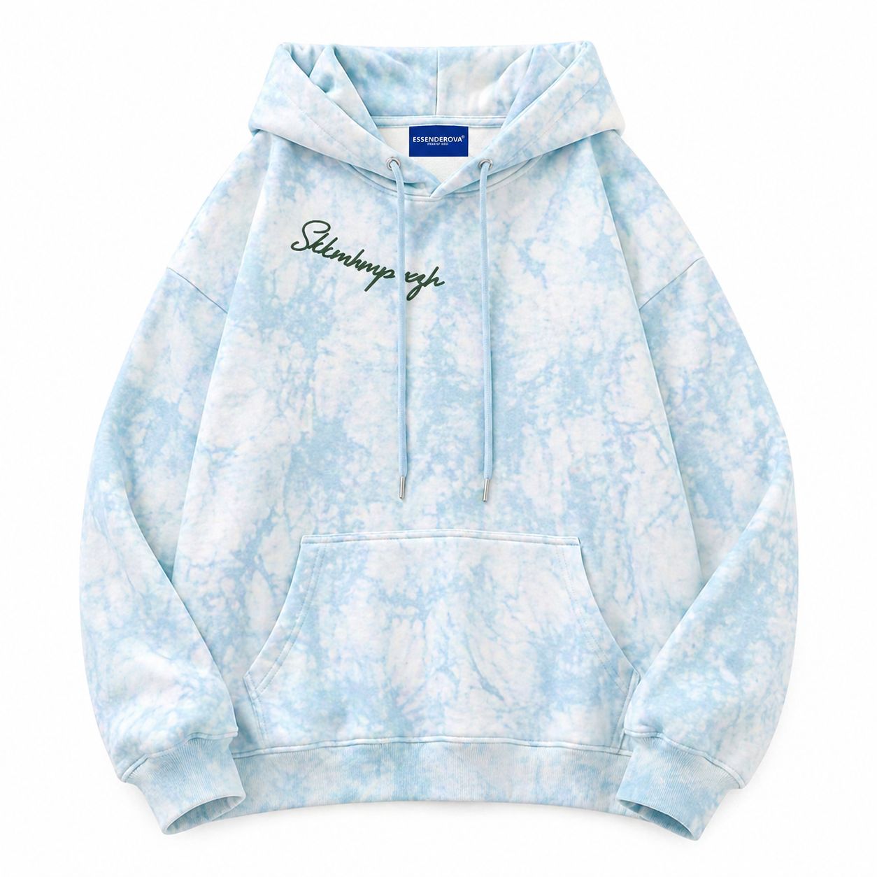 Cloud Dye Hoodie  Oversized Streetwear Essentia image 2