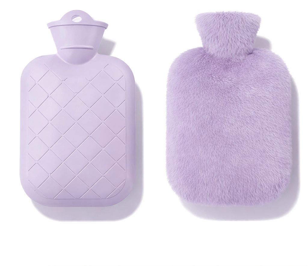 1000ML Hot Water Bottle with Soft Cover image 4