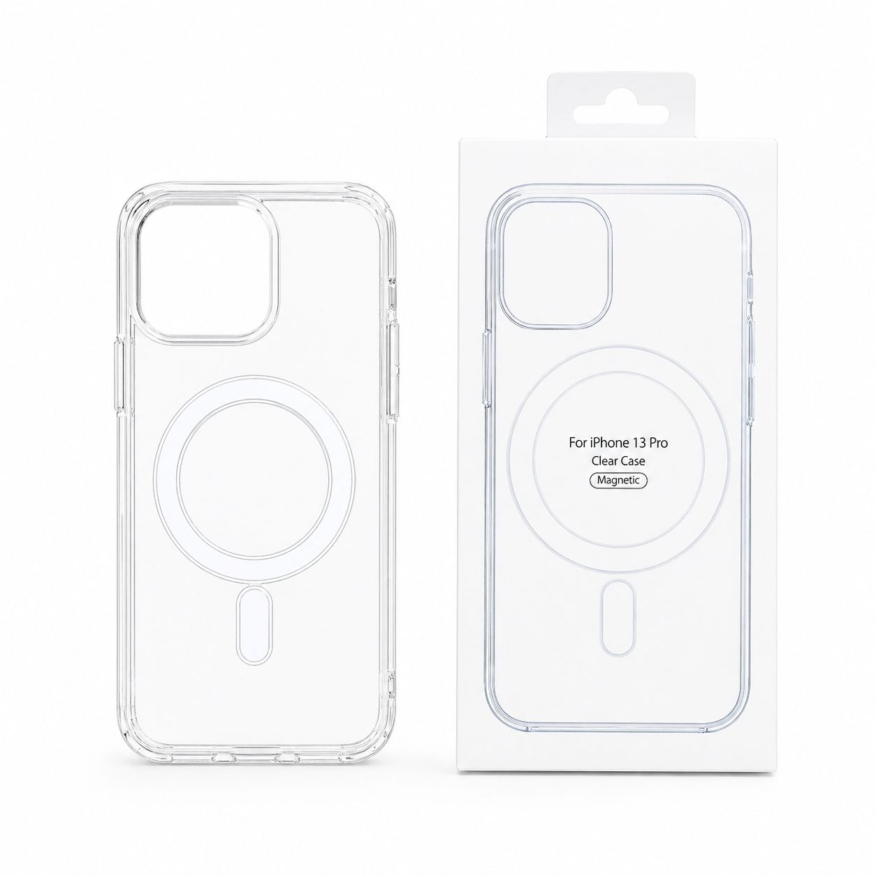 Magnetic Clear iPhone Case  Premium Protection image 3
