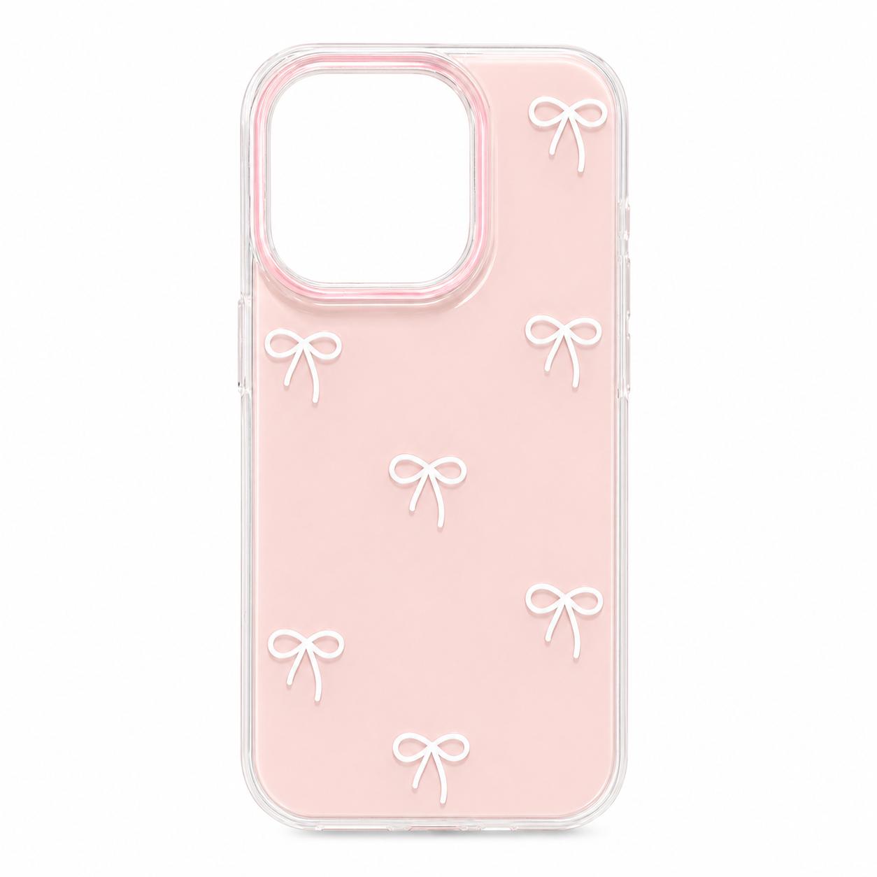 Bow Clear iPhone Case  Premium Aesthetic Cover image 4
