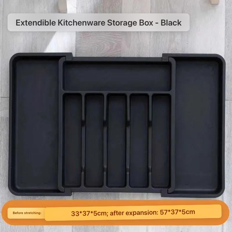 Expandable Cutlery & Kitchen Organizer Tray image 3