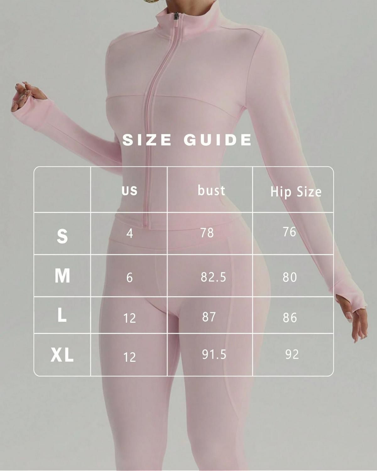 Women 2 Piece Activewear Set  Zip Up Jacket & Flared Leggings image 6