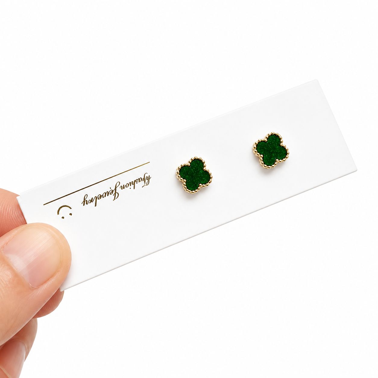 Luxury Clover Stud Earrings ( 2 Pairs ) image 2