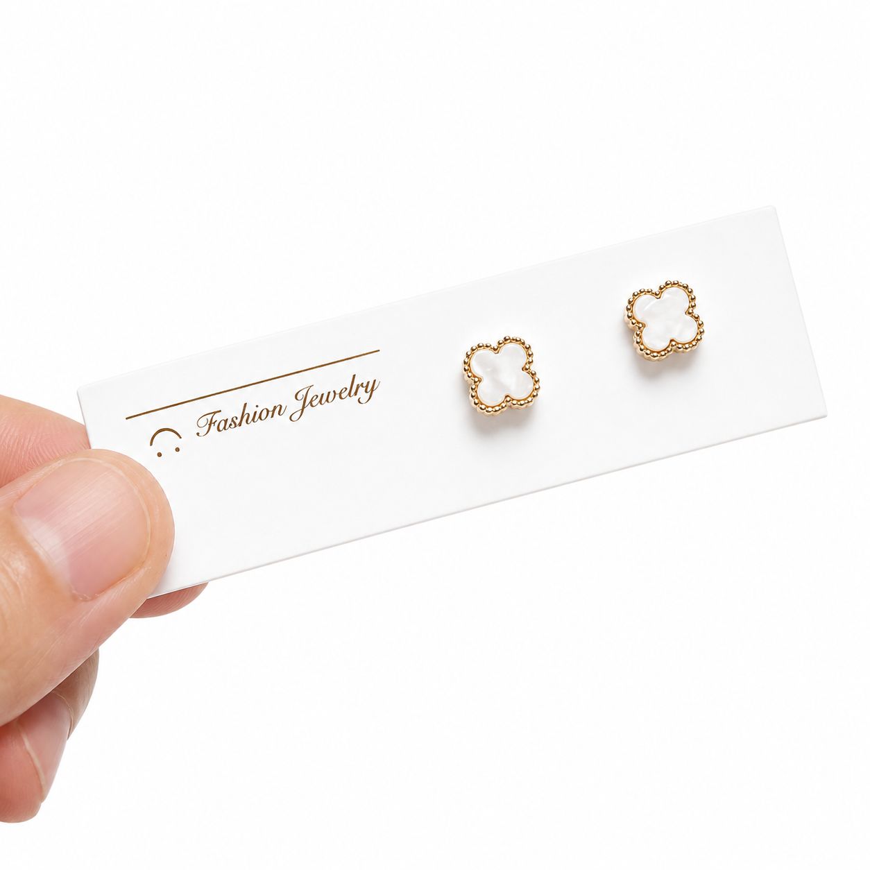 Luxury Clover Stud Earrings ( 2 Pairs ) image 3