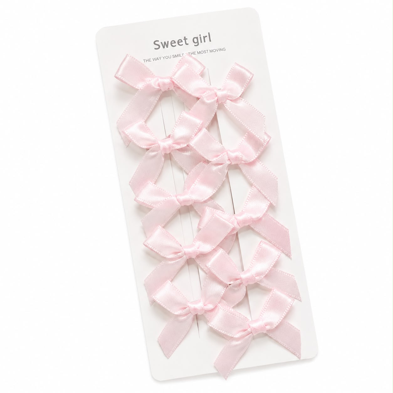 40 Piece Satin Bow Hair Clip Collection image 2