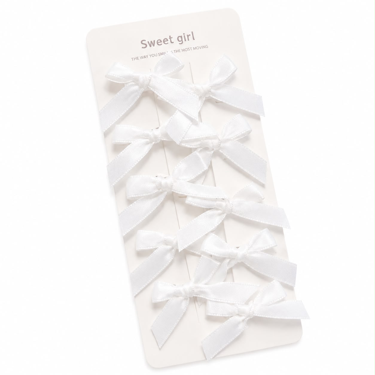 40 Piece Satin Bow Hair Clip Collection image 3