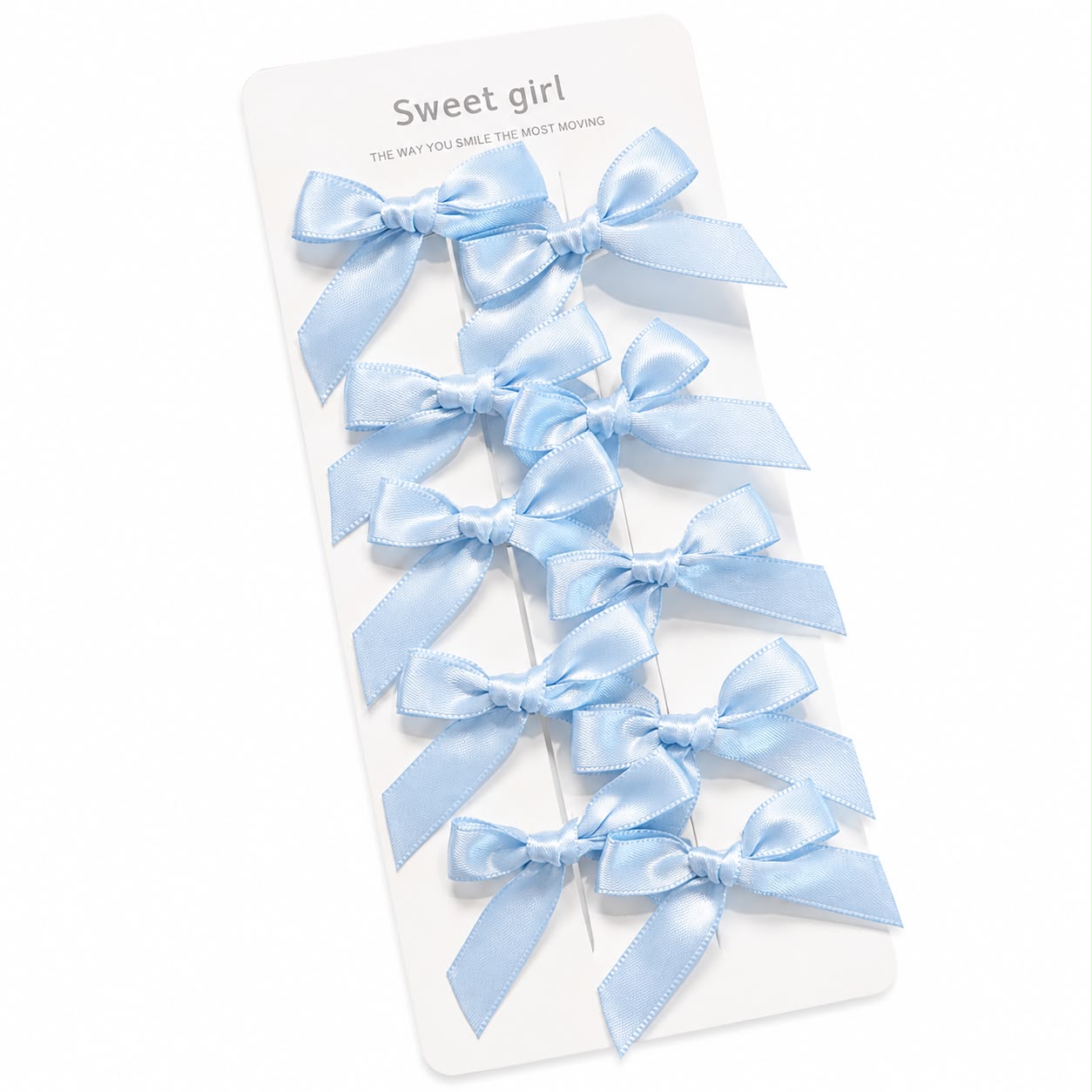 40 Piece Satin Bow Hair Clip Collection image 4