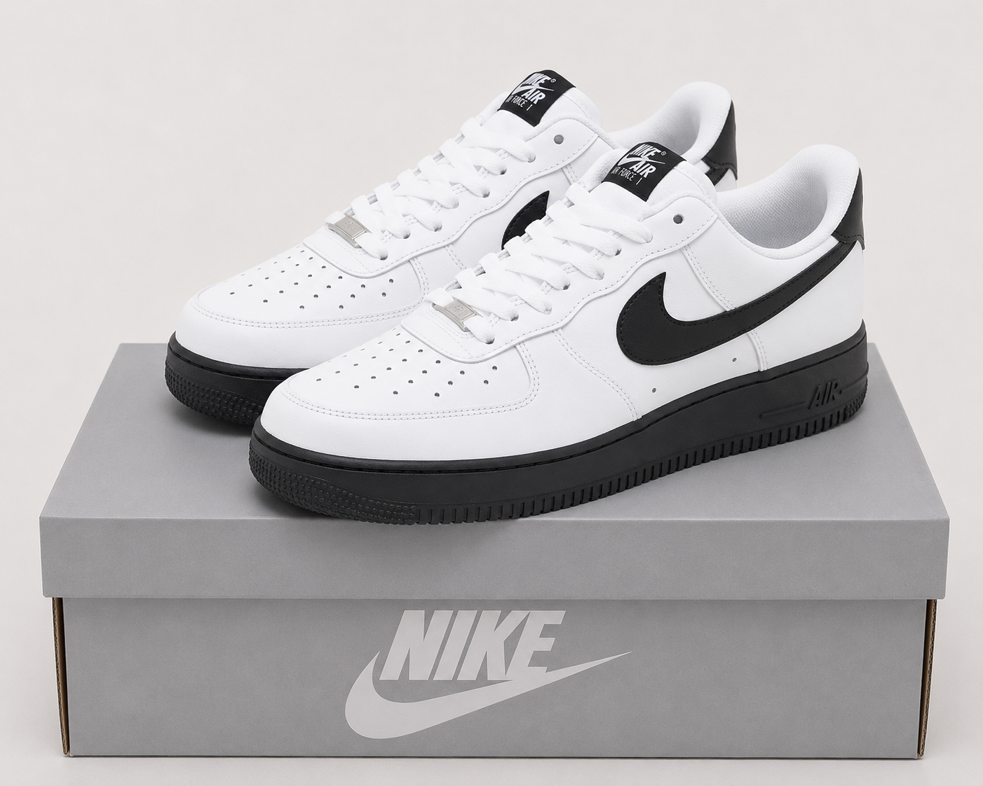 Nike Air Force 1 '07 LV8 ( BLACK & WHITE ) image 2