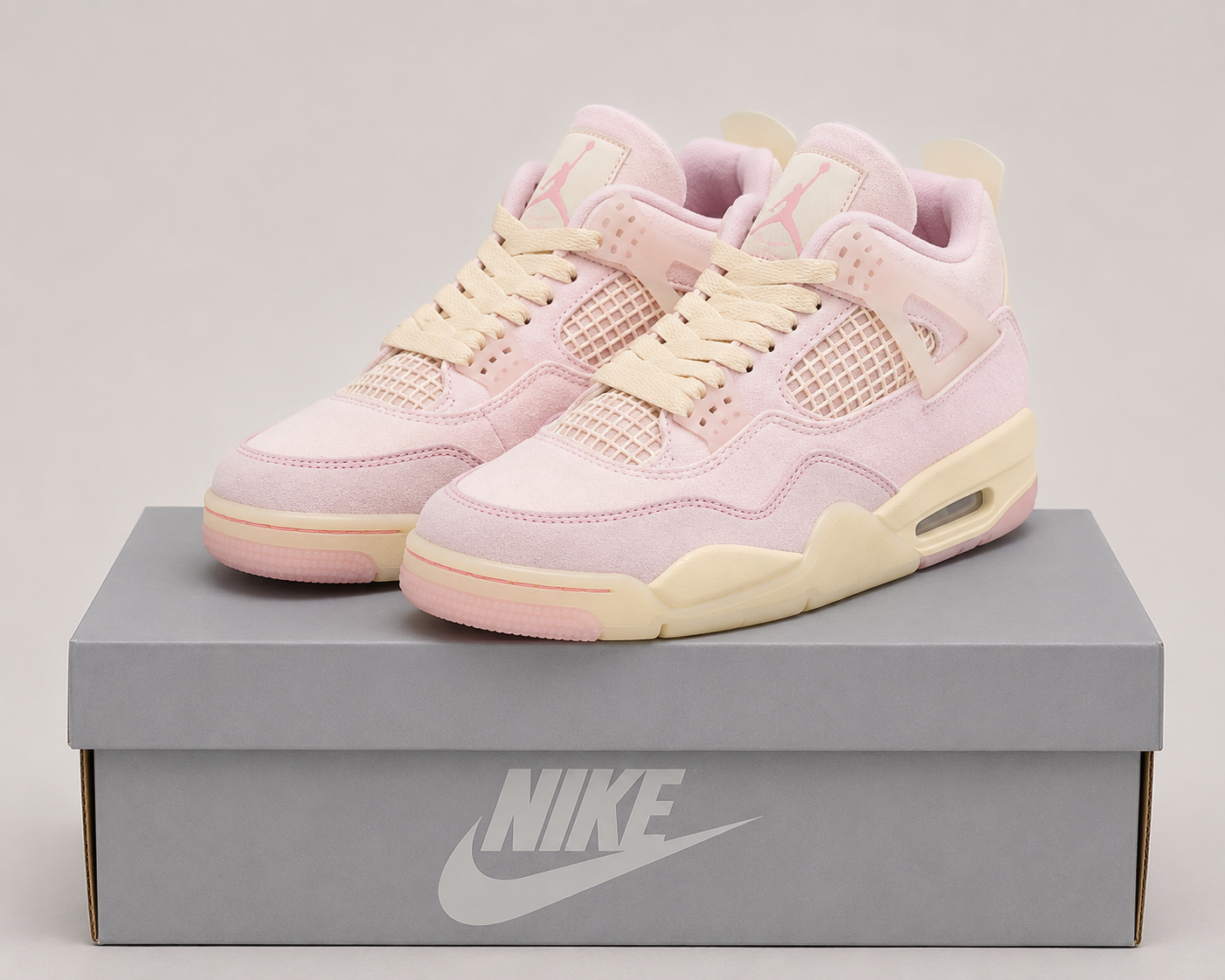 Jordan Air 4 Retro 'Iced Carmine' Women's ( PINK ) image 2