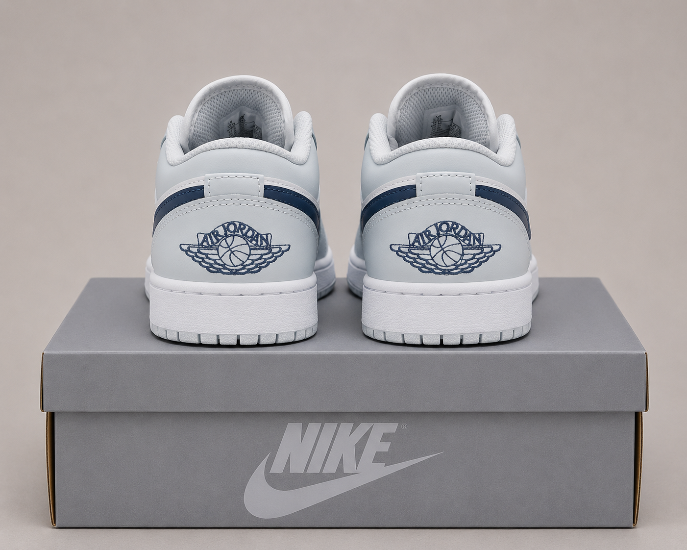 Jordan Air 1 Low Junior ( Squadron Blue and Aura ) image 3