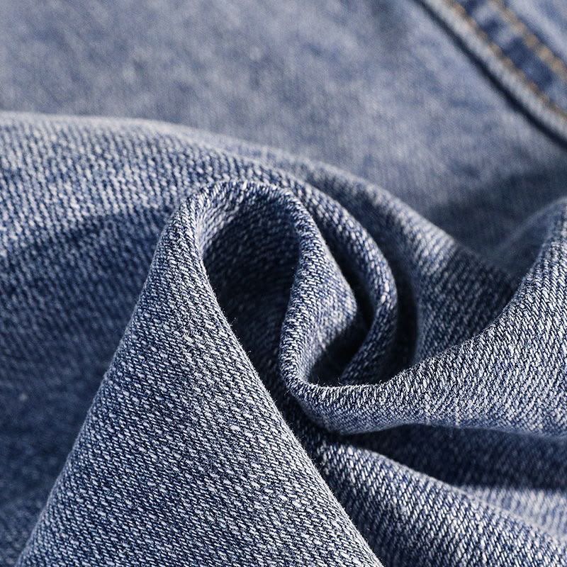Women High Waist Denim Maxi Skirt image 5