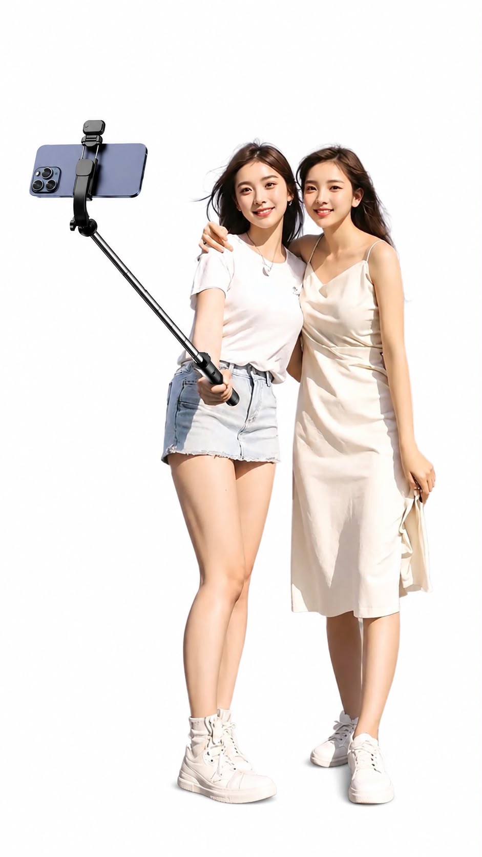 1.7M Extendable Selfie Stick Tripod image 3