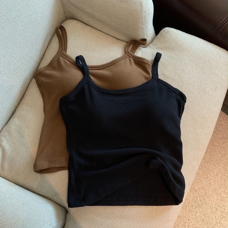 Women Ribbed Cami Top 2 Set image 2