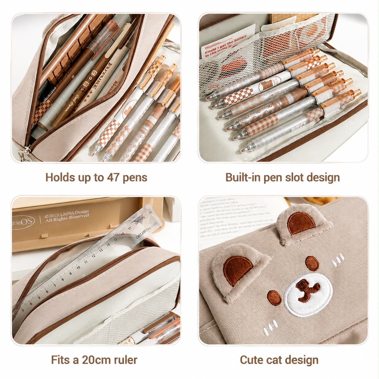 Cute Bear Pencil Case image 2