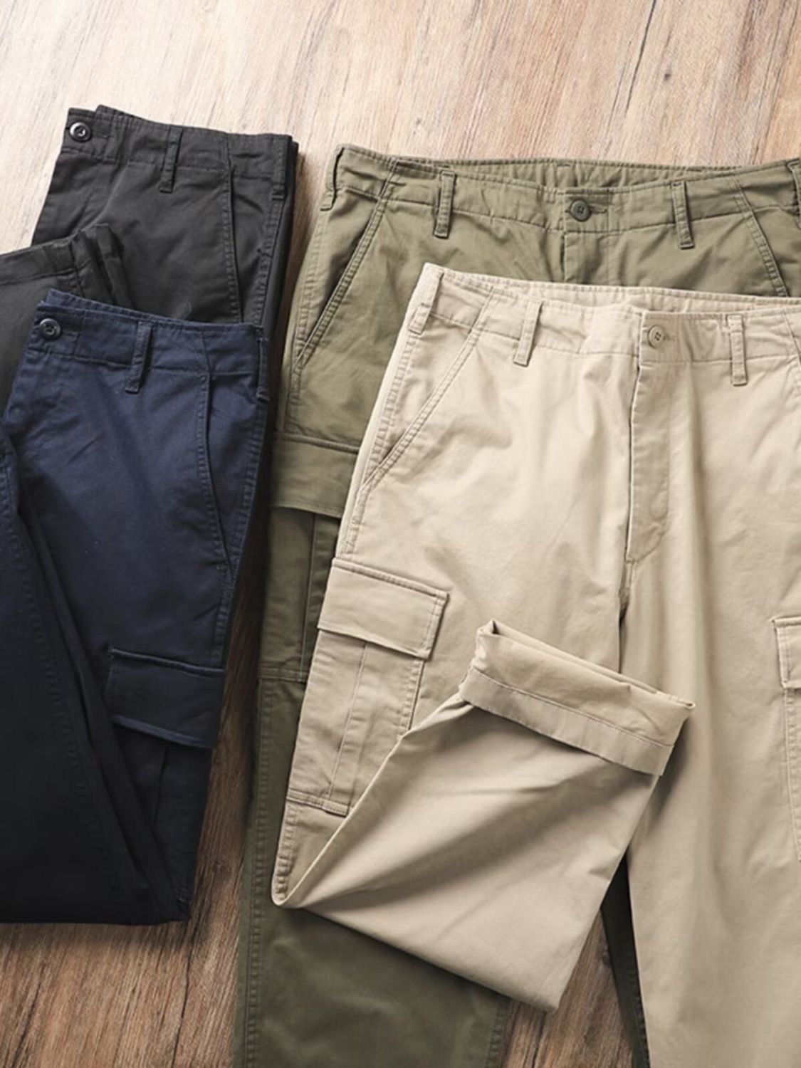 Men’s Casual Cargo Pants image 2