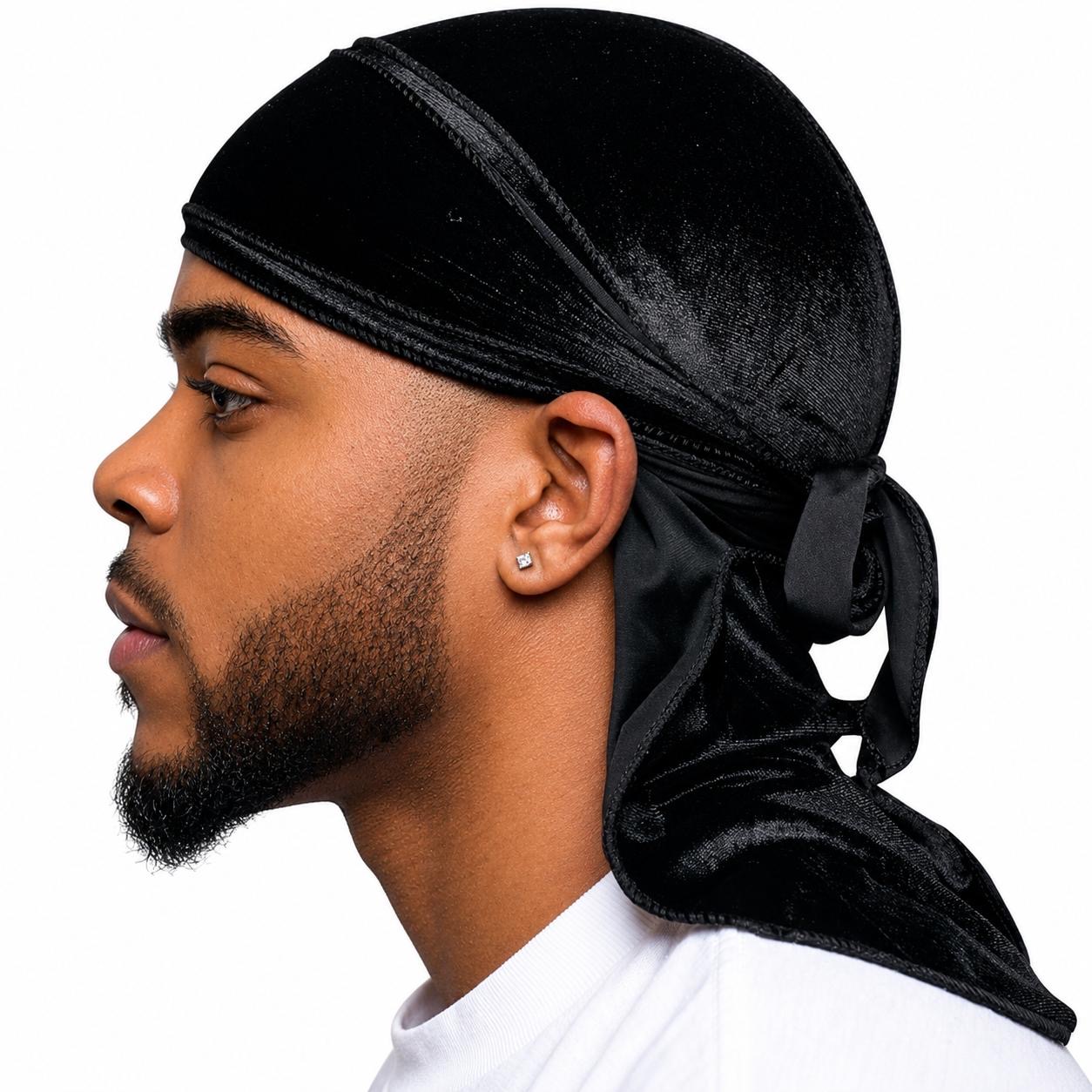 Velvet Durag / Wave Cap image 3