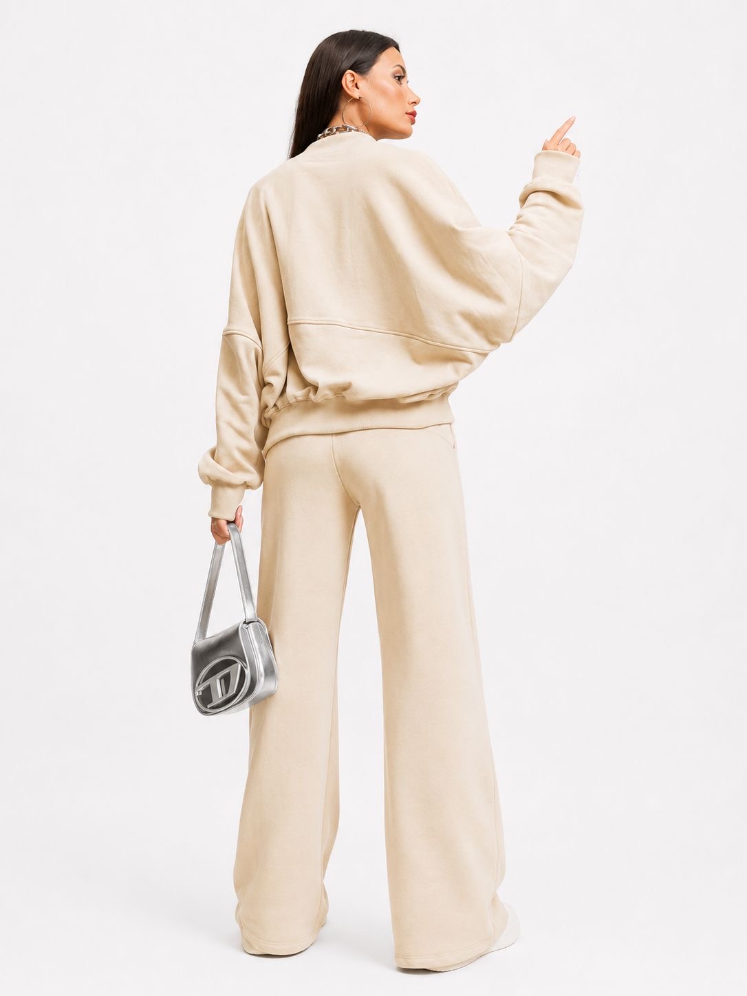 Women’s Casual Zip-Up Lounge Set – 2 Piece image 2