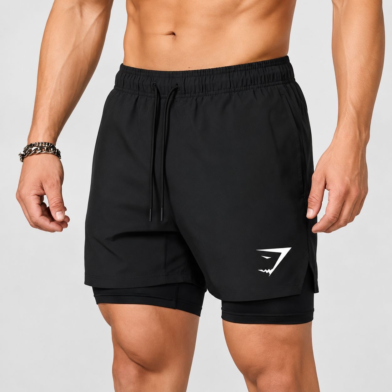 Men’s 2-in-1 Performance Training Shorts image 2