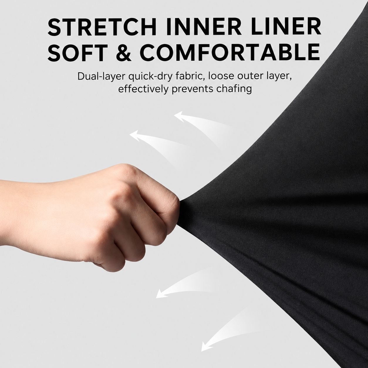 Men’s 2-in-1 Performance Training Shorts image 4