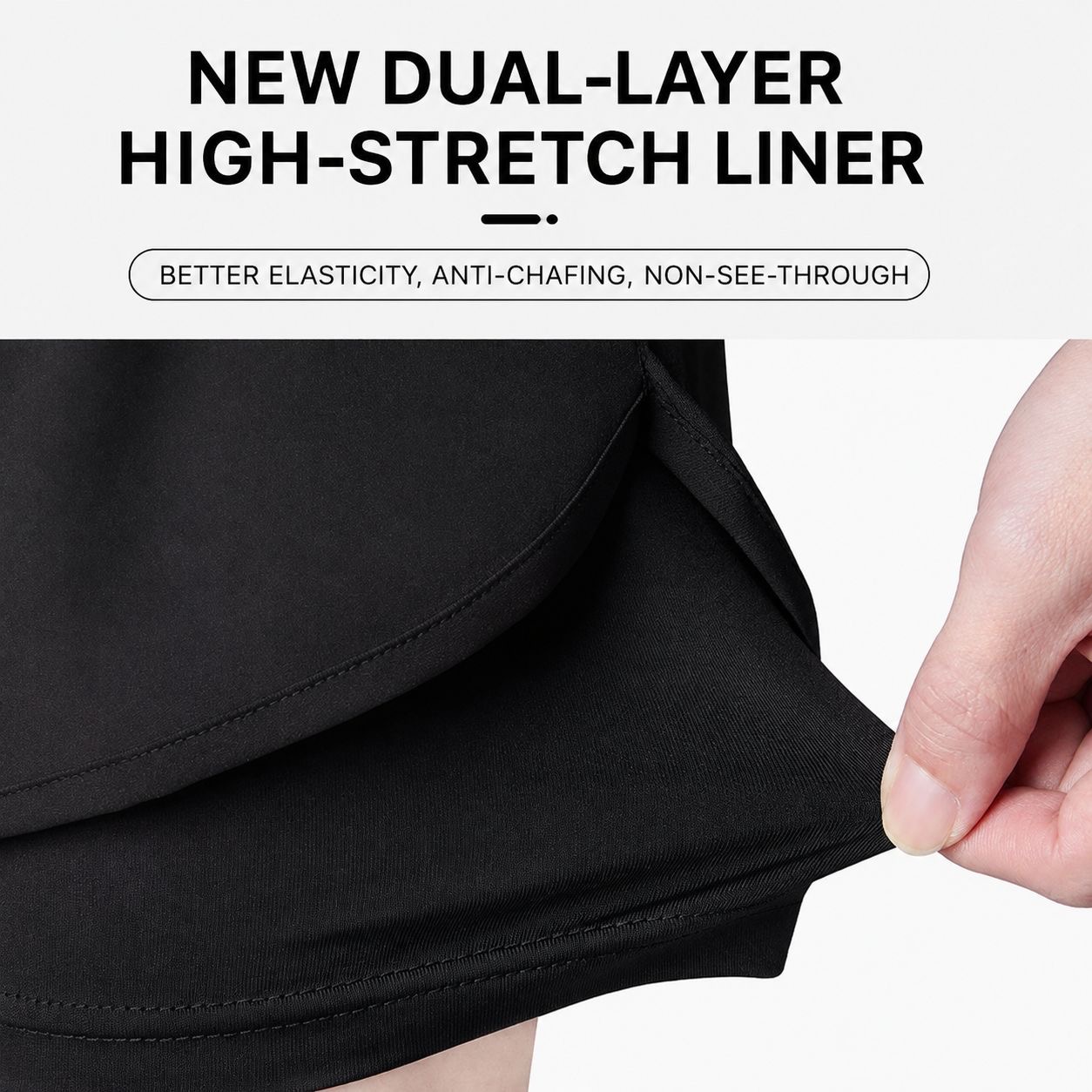Men’s 2-in-1 Performance Training Shorts image 5