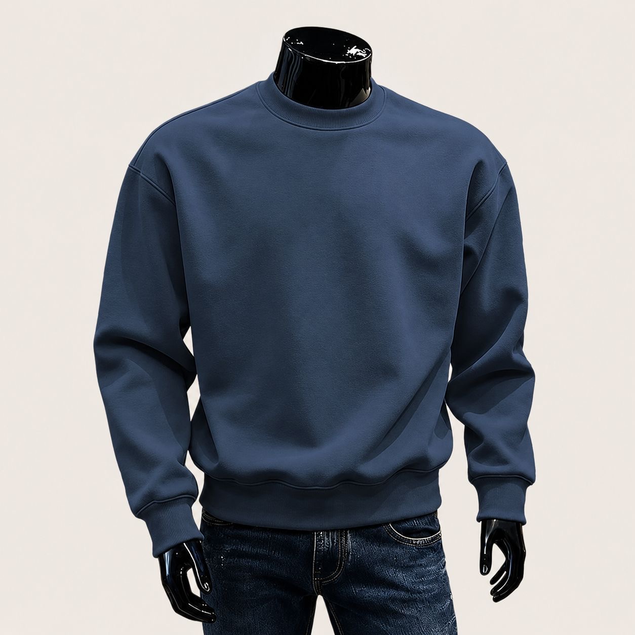 Men’s Oversized Crew Neck Sweatshirt image 2