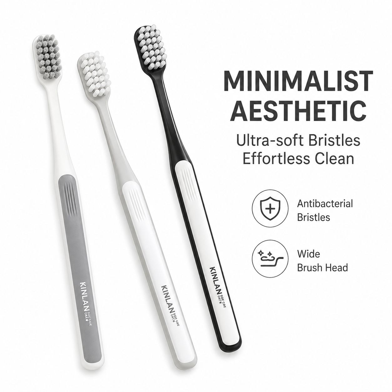 6-Pack Premium Ultra-Soft Toothbrush Set image 2