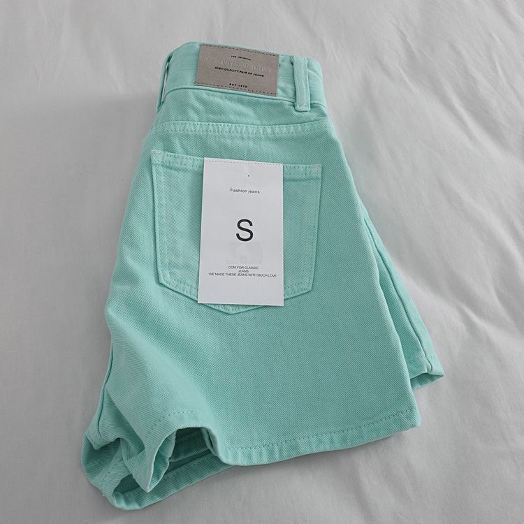 Women’s High-Waist Denim Shorts image 3