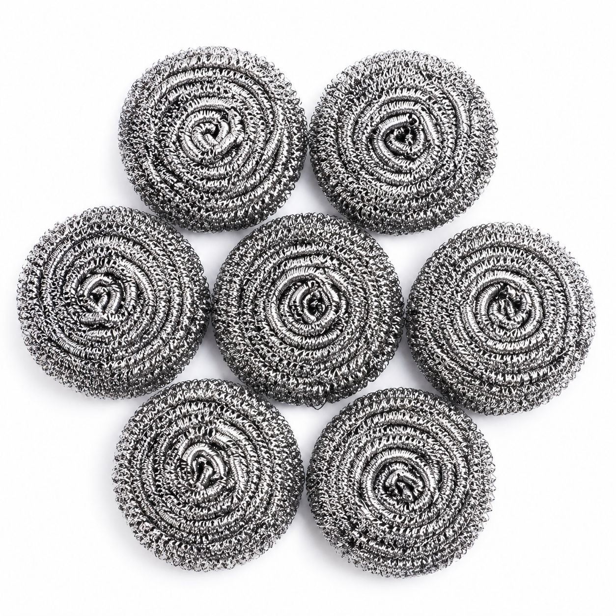 10-Piece Stainless Steel Scouring Pad Set image 2
