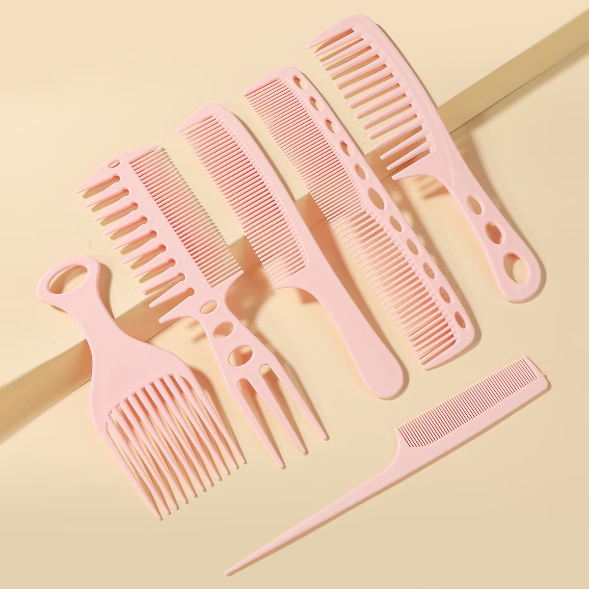 6-Piece Professional Hair Comb Set image 2