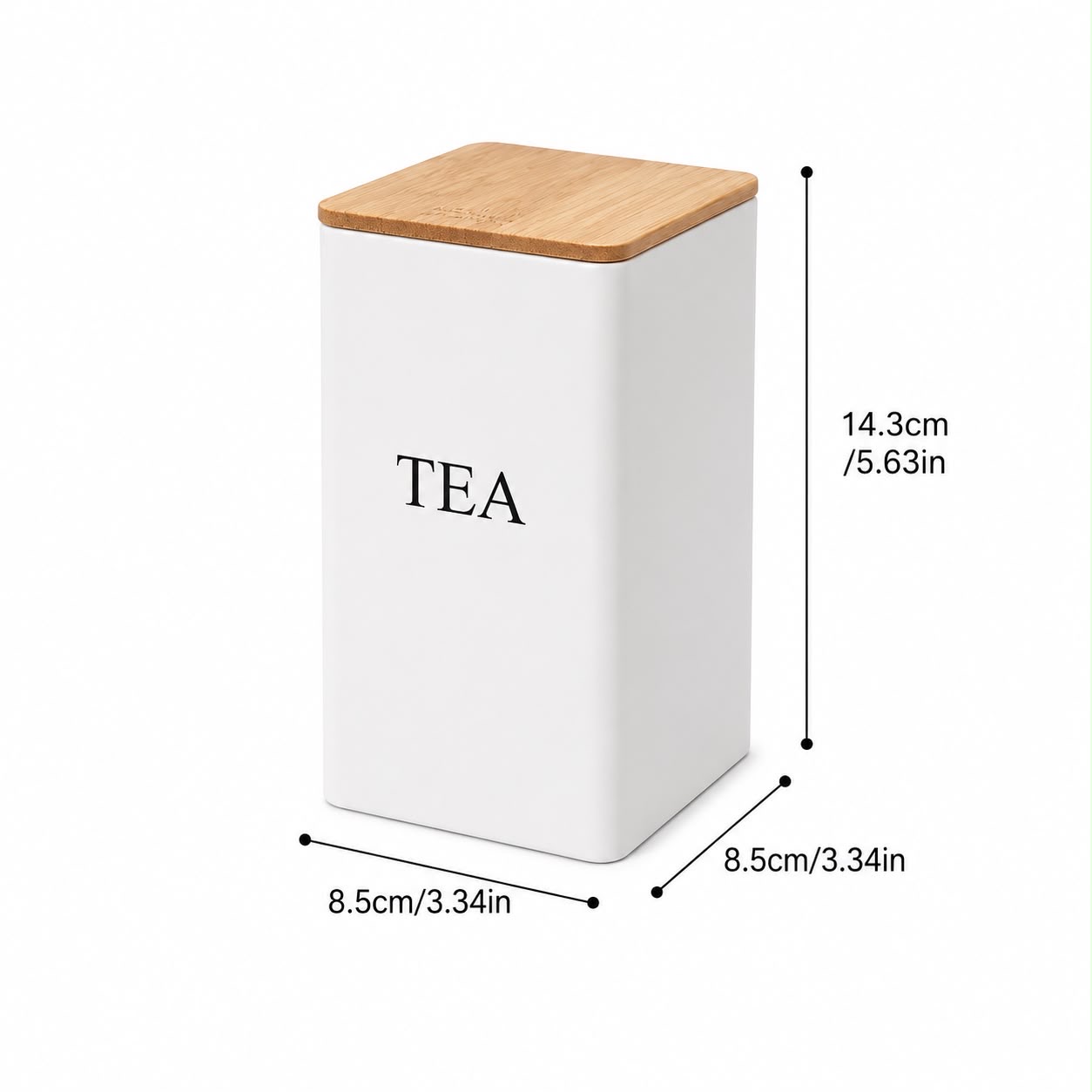 3-Piece Tea, Coffee & Sugar Storage Canister image 5