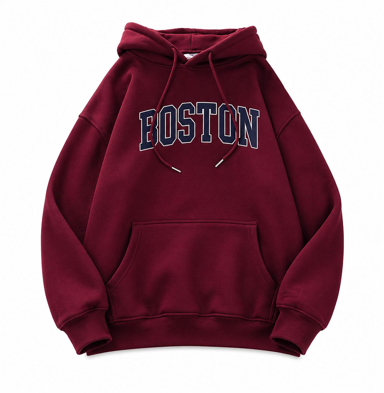 Boston Print Hoodie – Oversized Streetwear Fit