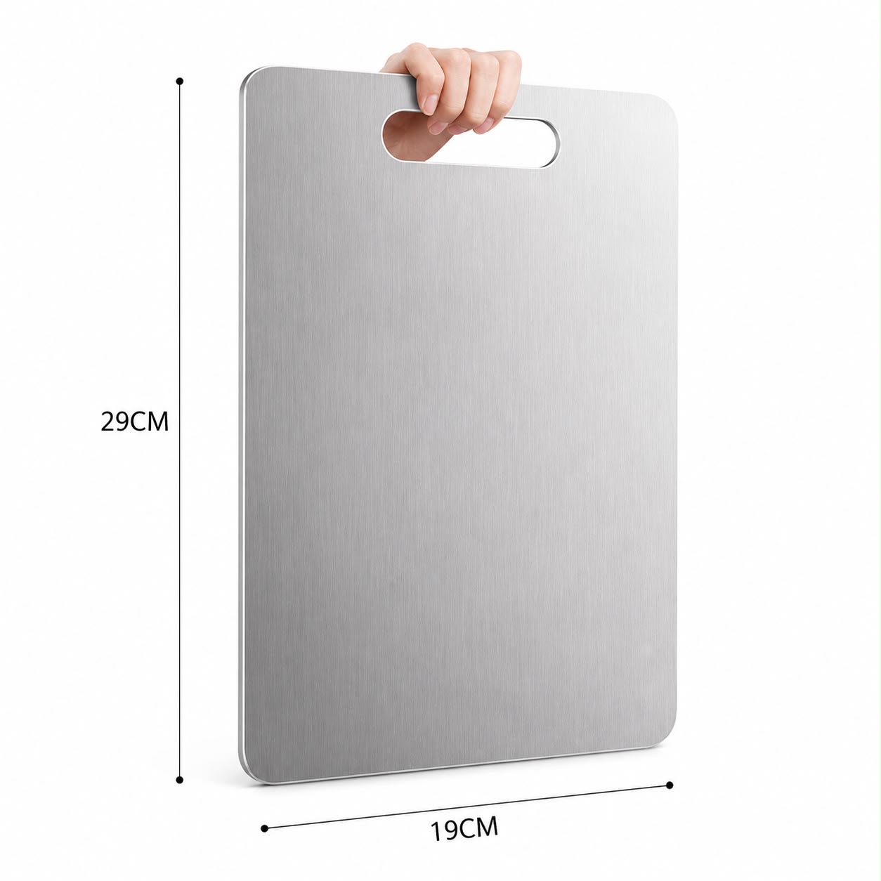 Stainless Steel Cutting Board – Double-Sided Chopping Board image 3