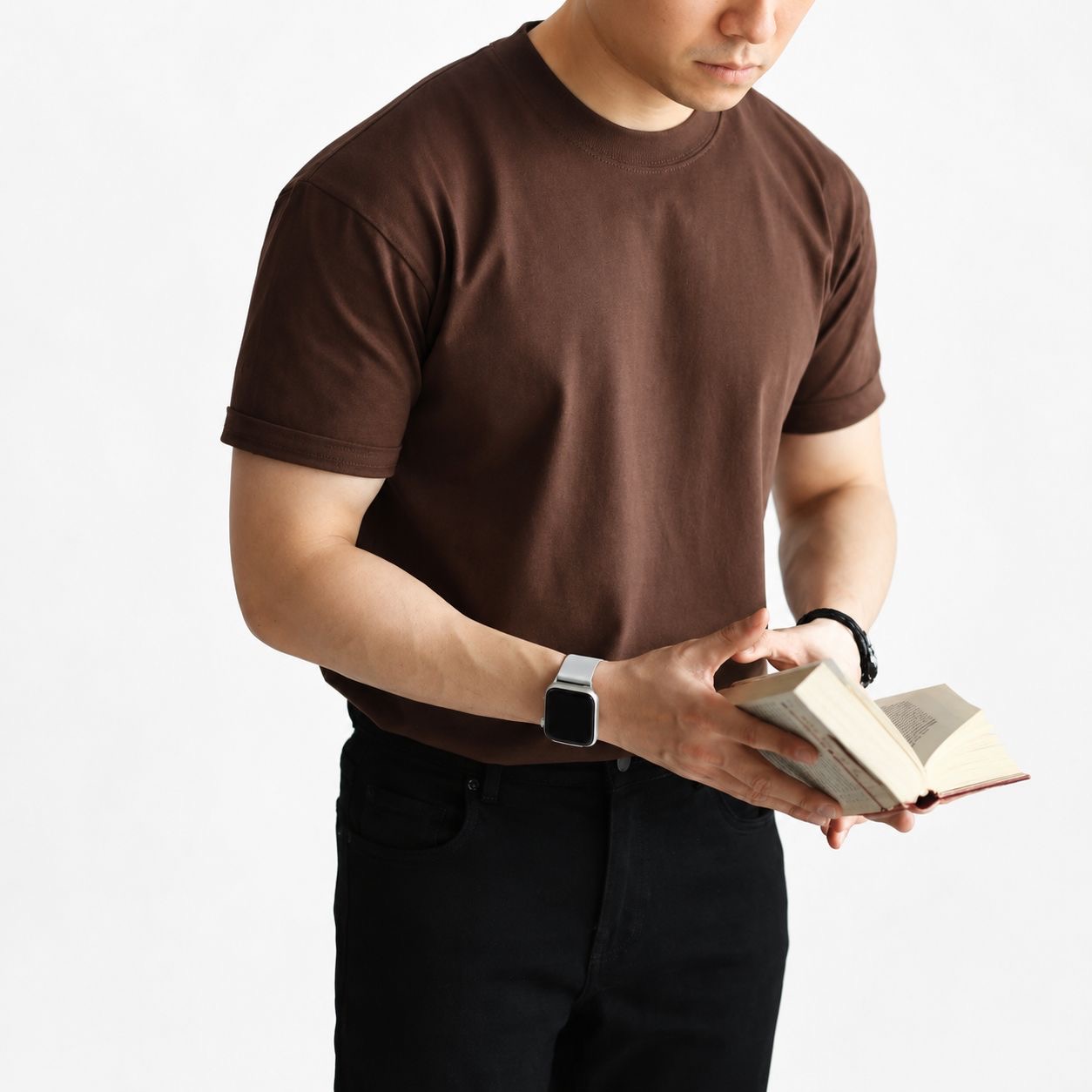 Premium Men’s Heavyweight Crew Neck T-Shirt