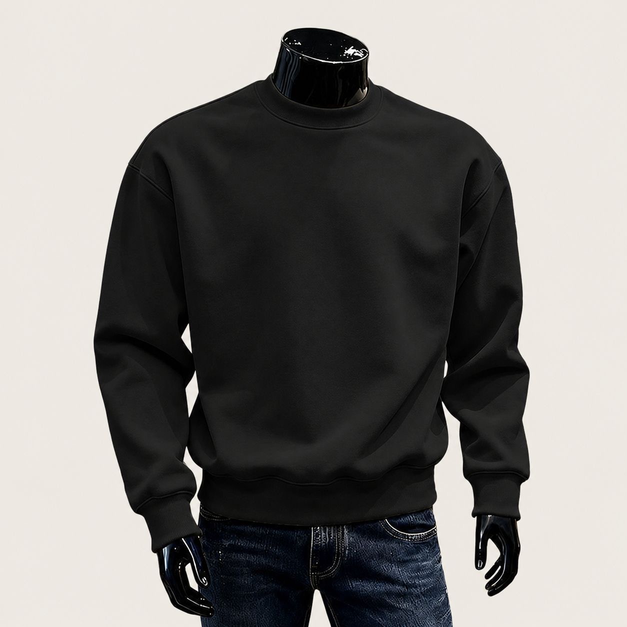 Men’s Oversized Crew Neck Sweatshirt