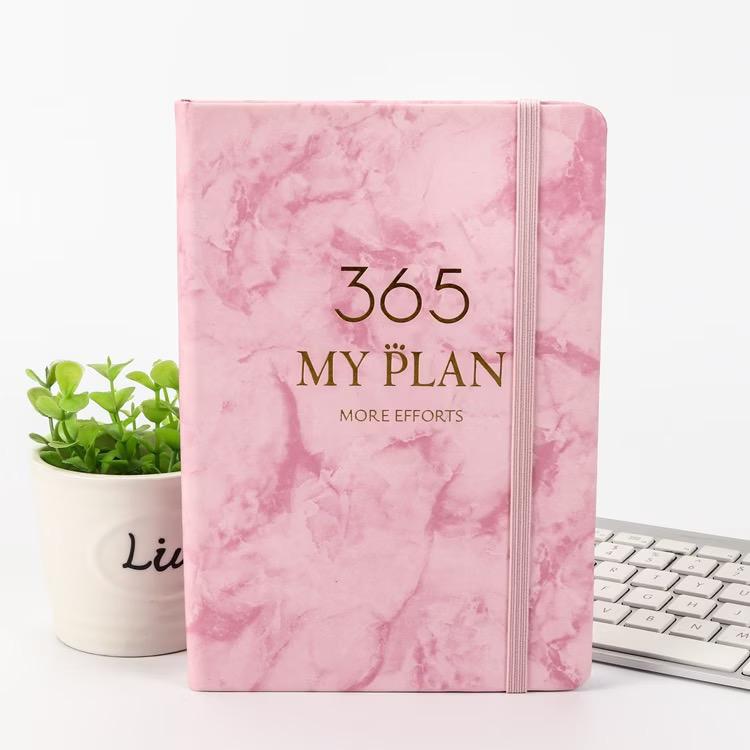 365 My Plan Marble Notebook / Diary