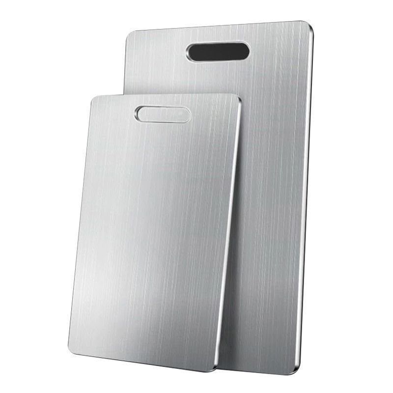 Stainless Steel Cutting Board – Double-Sided Chopping Board