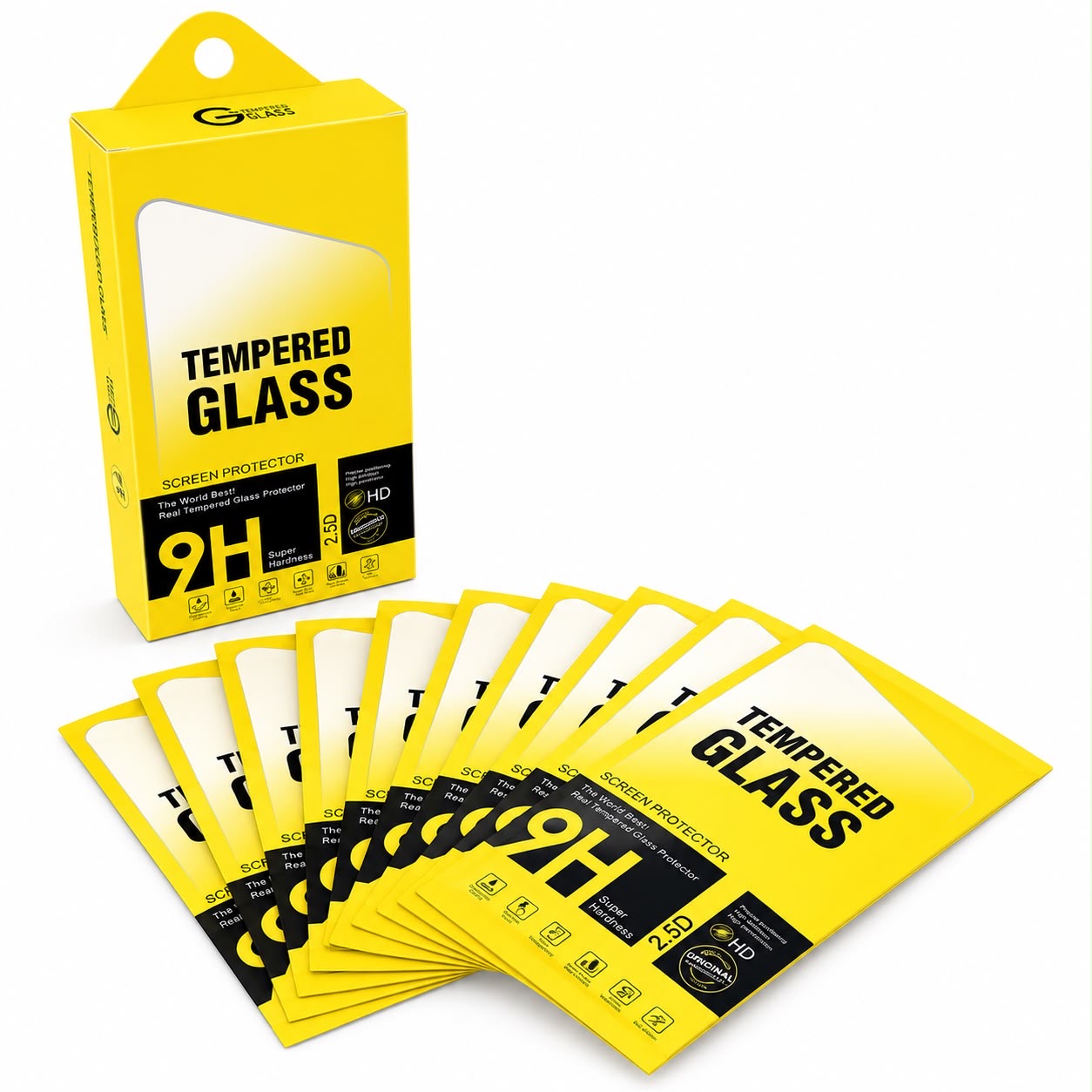 9D Tempered Glass for iPhone
