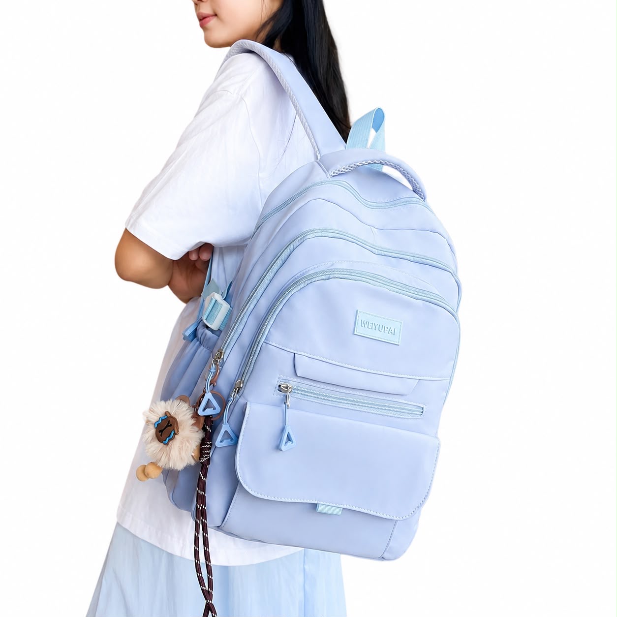 Multi-Pocket School & Travel Backpack