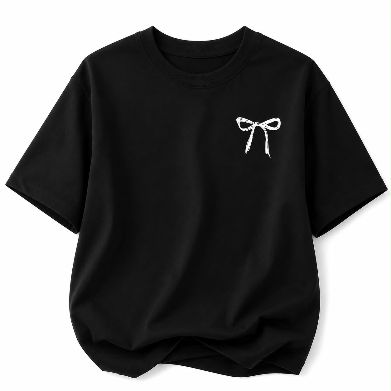 Bow Graphic Short Sleeve T-Shirt