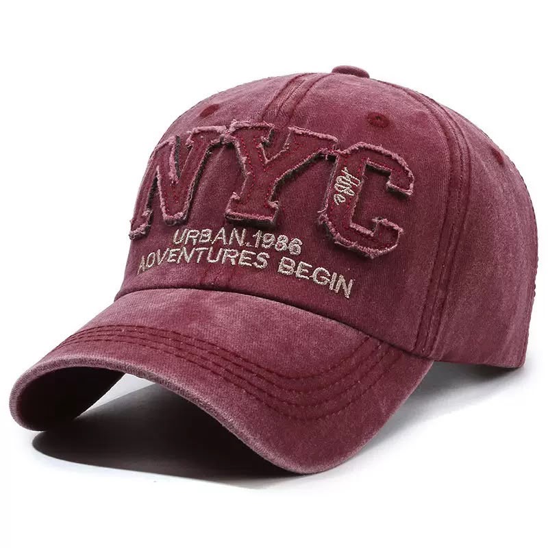 Washed NYC Baseball Cap