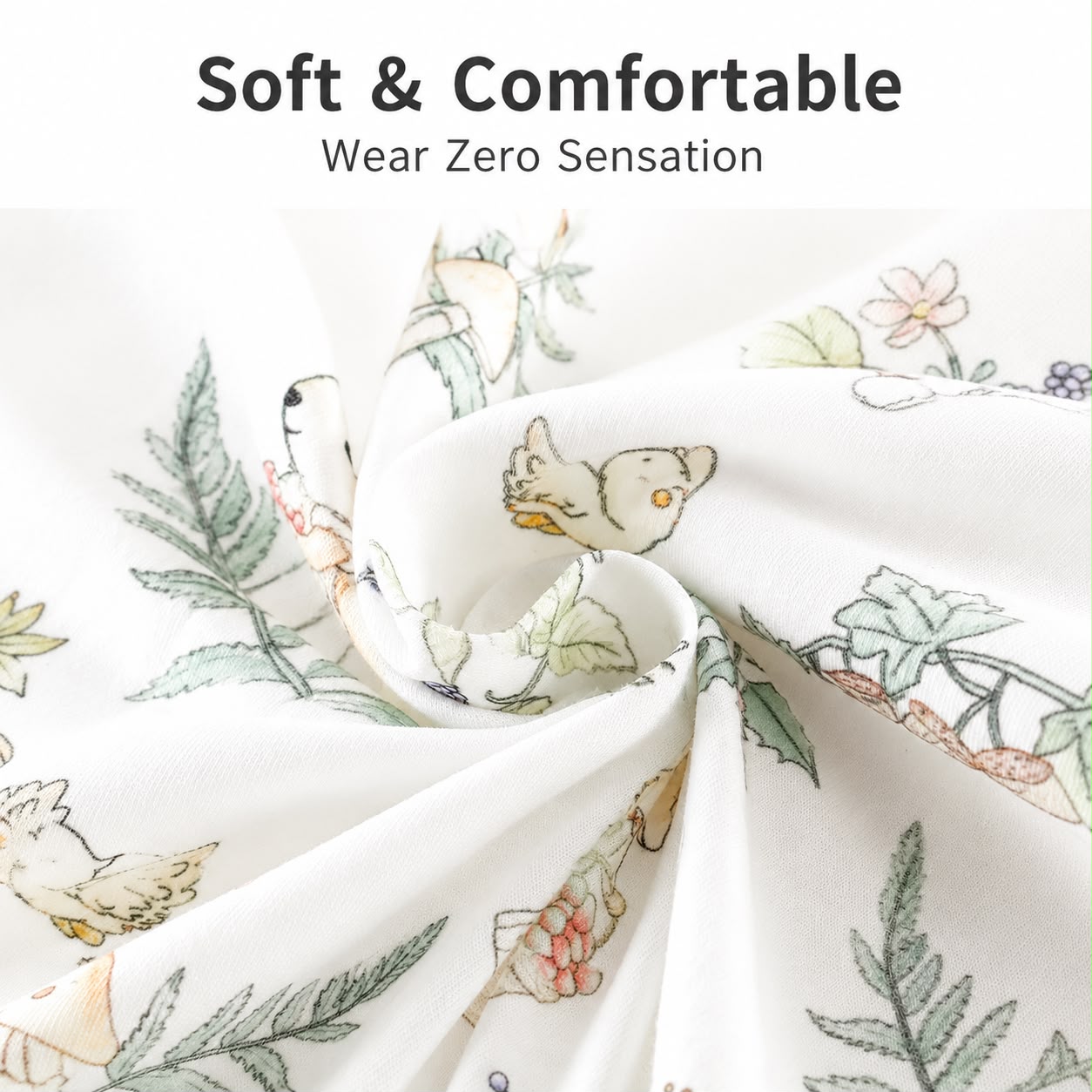 100% Cotton Baby Short Sleeve Romper – Harvest Season Print image 3