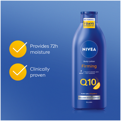 Nivea Q10 Firming Body Moisturiser 400ml image 2