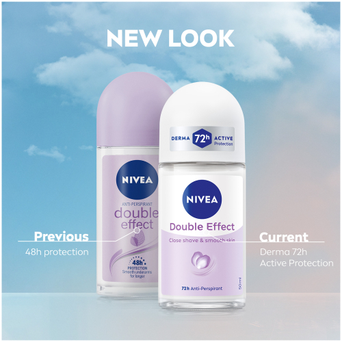 Nivea Anti-Perspirant Roll-On Double Effect 50ml image 2