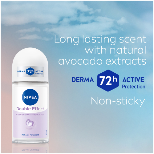 Nivea Anti-Perspirant Roll-On Double Effect 50ml image 3