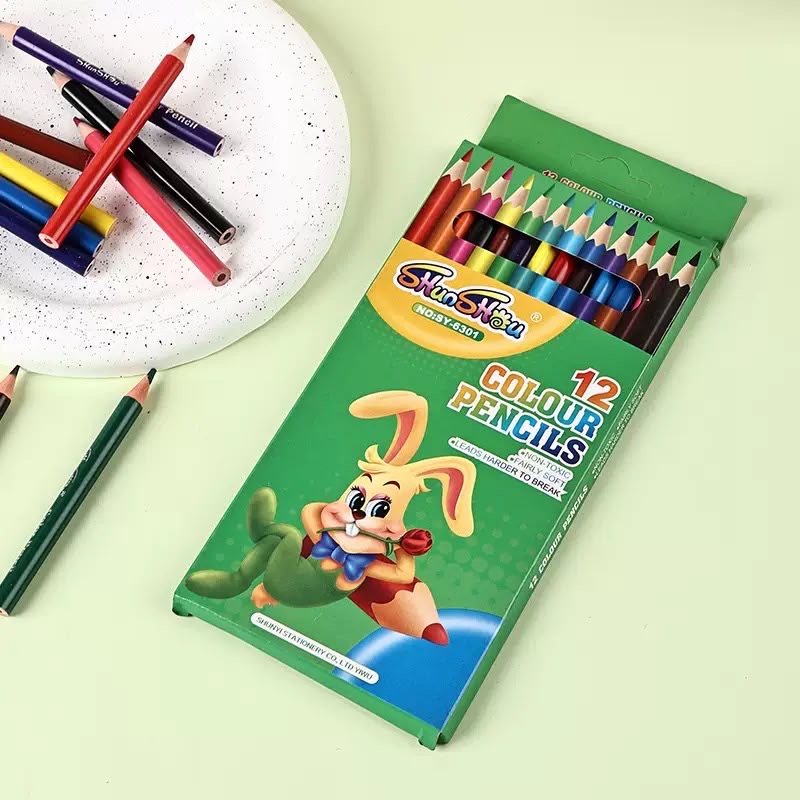 12 Colour Pencils 7inch image 2