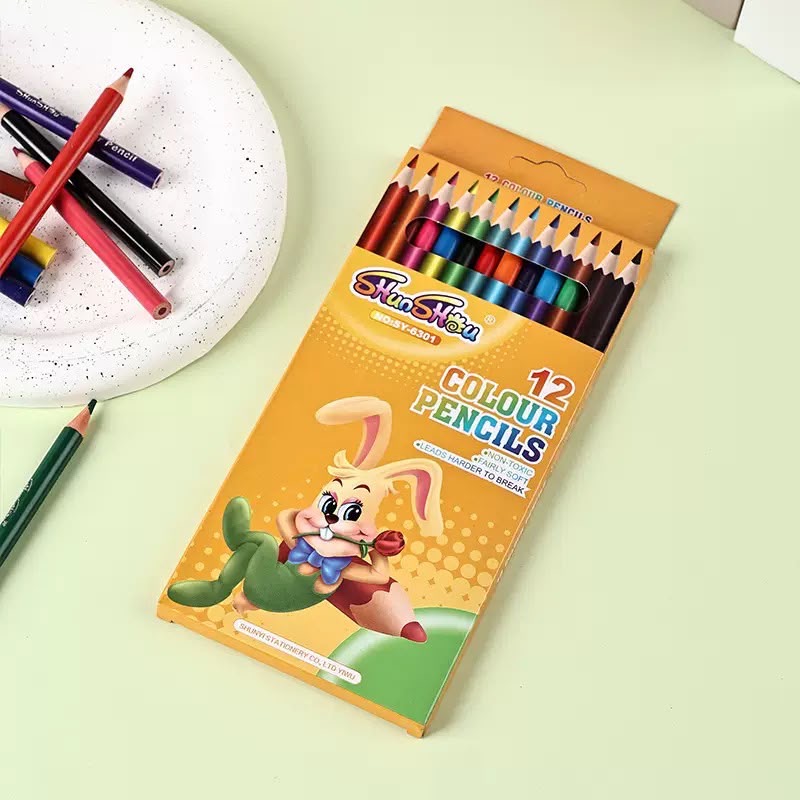 12 Colour Pencils 7inch image 4