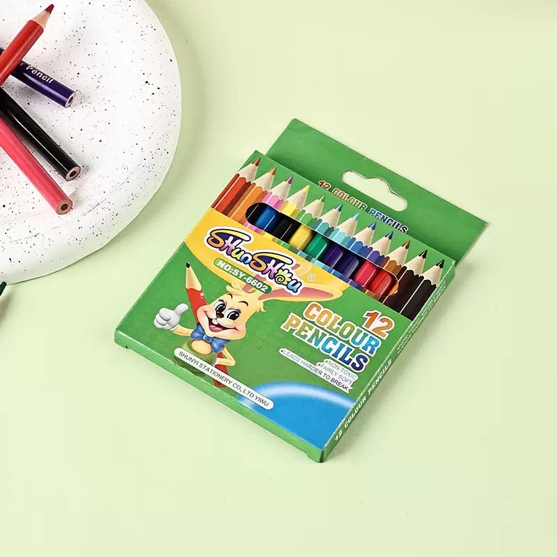 12 Colour Pencils 3.5inch image 3